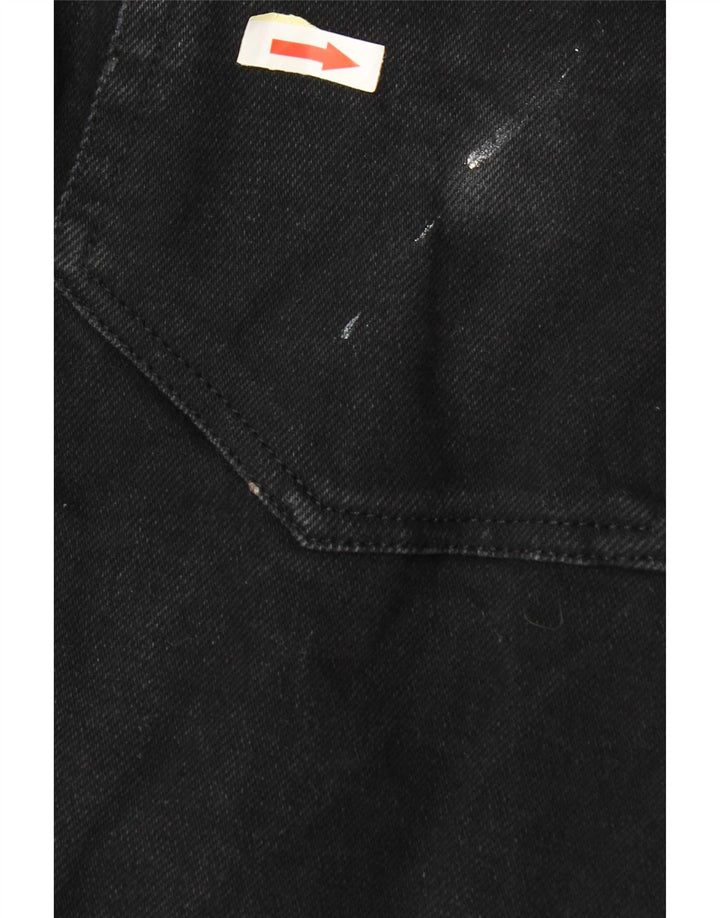 Jeans slim da uomo Zara EU 44 Large W34 L31 Nero