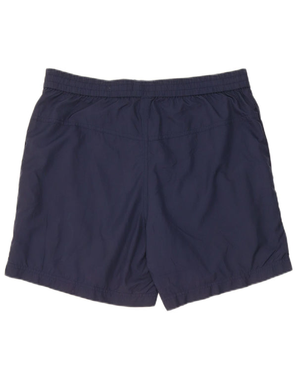 Pantaloncini sportivi da uomo Ellesse grandi in poliestere blu navy