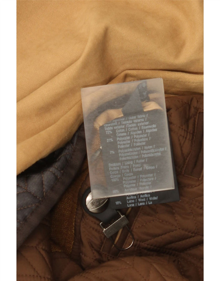 Giacca pratica da uomo Delahaye UK 40 grande cotone beige