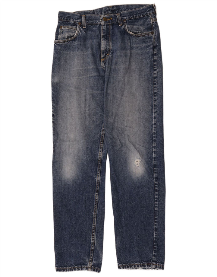 Jeans dritti da uomo Lee W33 L32 in cotone blu