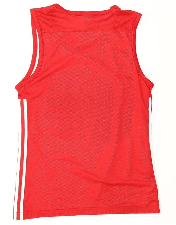 Canotta Adidas da uomo piccola rossa