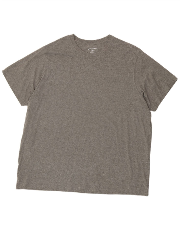 T-shirt da uomo Eddie Bauer Top 3XL cotone grigio