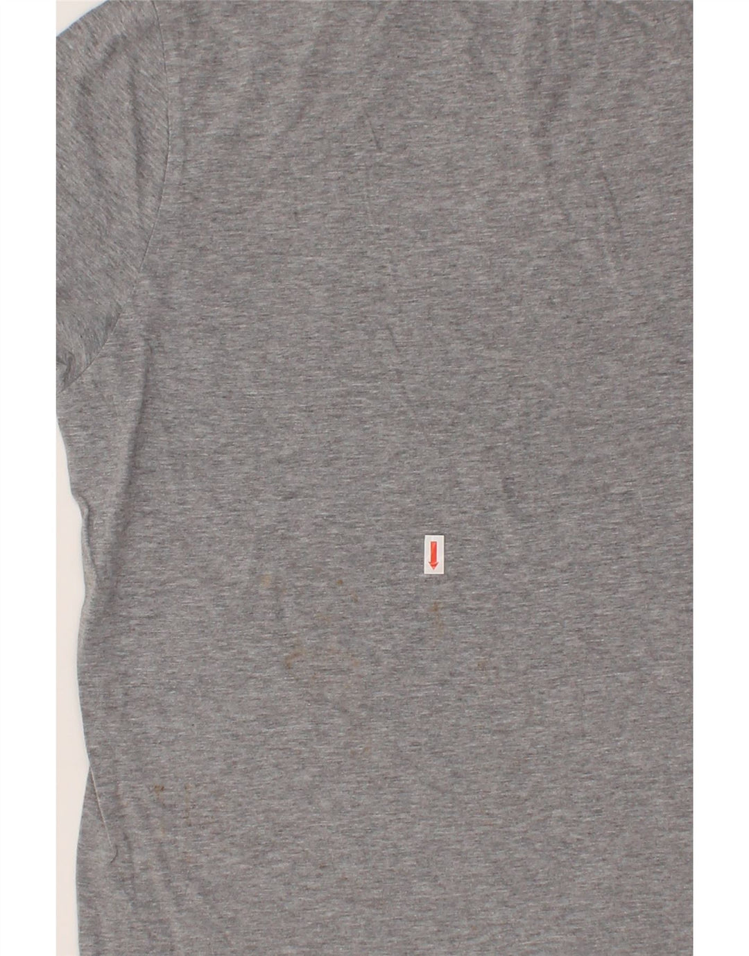 TOMMY HILFIGER T-shirt grafica da uomo Top in cotone grigio medio