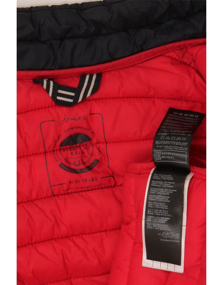 Gilet imbottito per ragazzi Joules 9-10 anni in poliestere blu navy