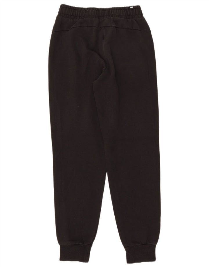 Pantaloni da tuta da uomo Puma Joggers piccoli in cotone nero
