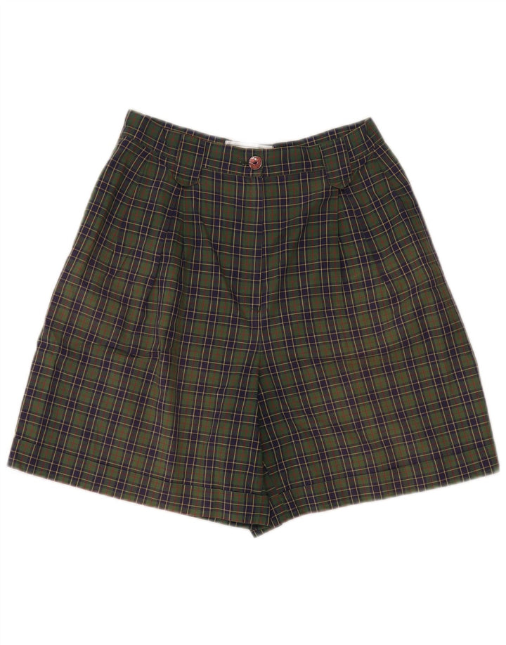 Pantaloncini chino da donna all over IT 44 medi W28 quadri verdi