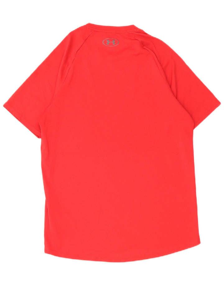 Maglietta da uomo Under Armour Top piccola rossa in poliestere