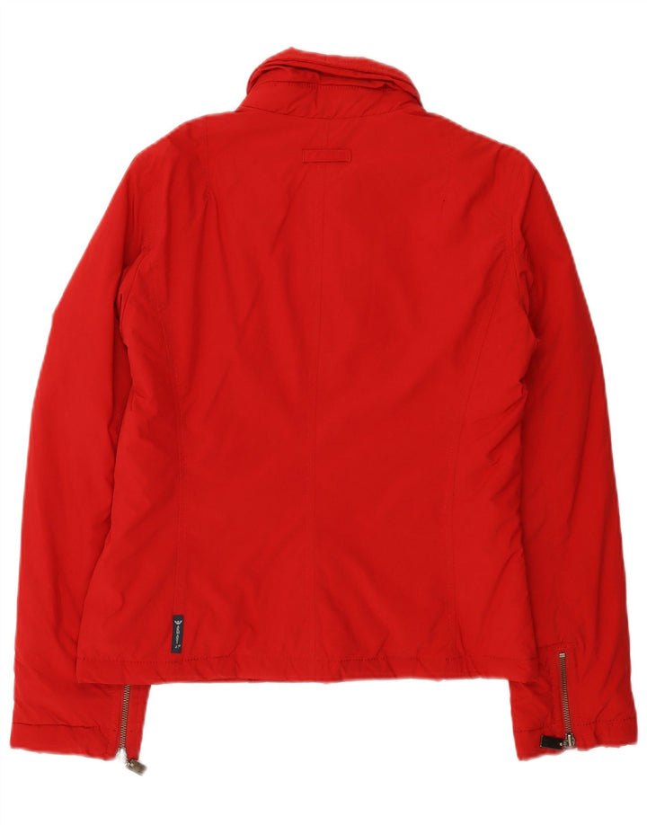 Giubbotto bomber da donna Armani Jeans EU 42 Large Rosso Poliestere