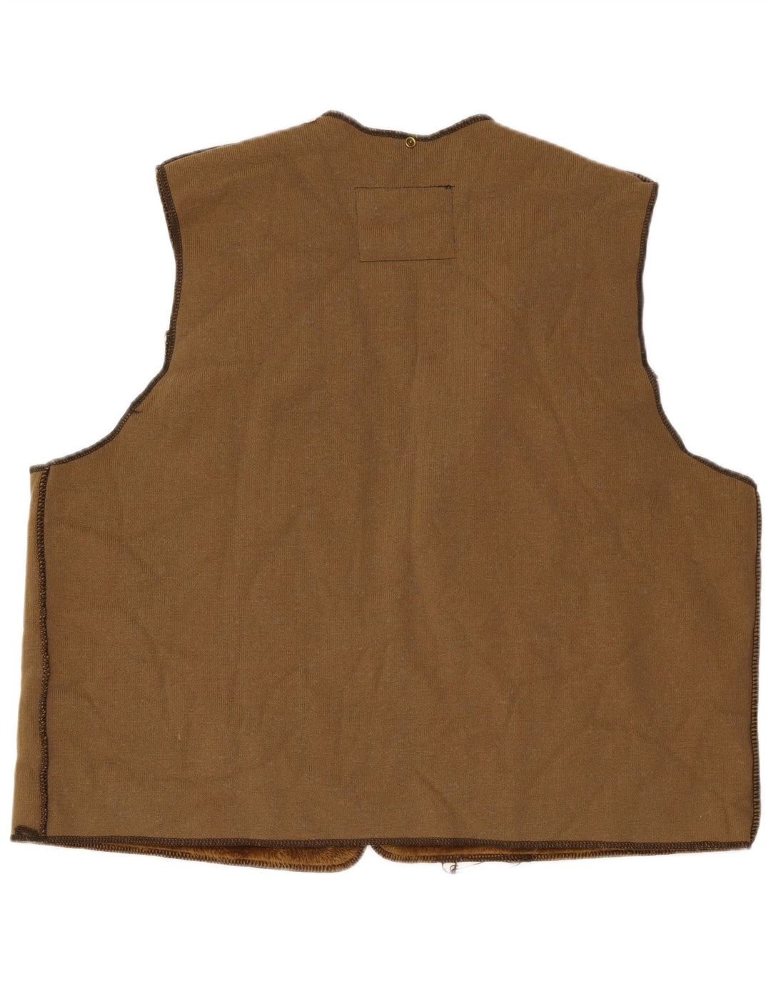 Barbour Mens Sherpa Liner Gilet Taglia 52 Grande Acrilico Marrone