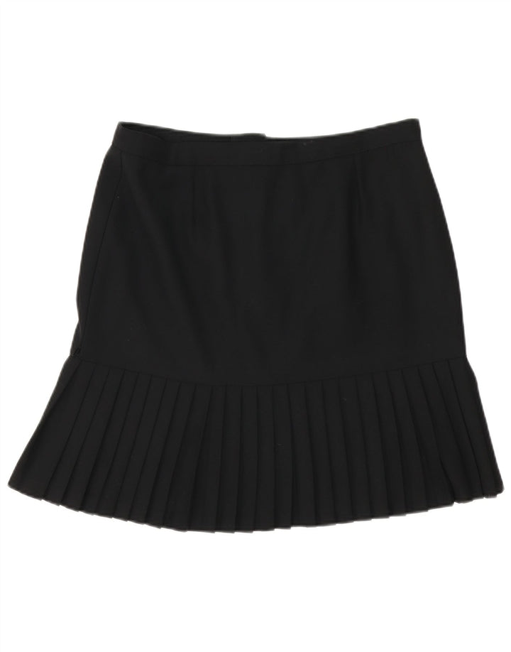 Gonna a tromba vintage da donna W32 grande nera