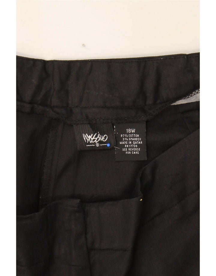 MOSSIMO Womens Bermuda Shorts US 18 2XL W36  Black Cotton Vintage Mossimo and Second-Hand Mossimo from Messina Hembry 