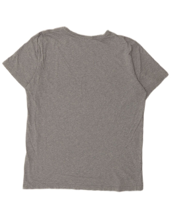 T-shirt grafica da uomo Quiksilver grande grigia