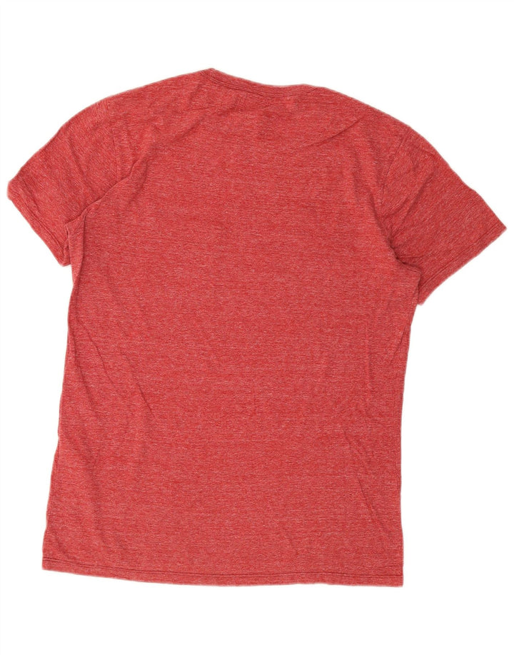 T-shirt da uomo LEVI'S Top piccola in cotone chiazzato rosso