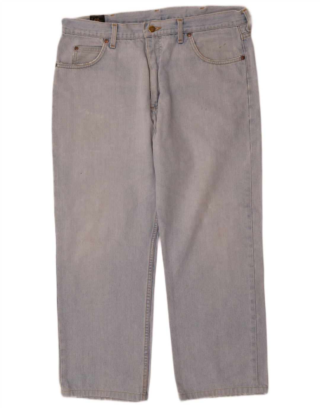 Jeans dritti da uomo Lee W38 L27 cotone blu