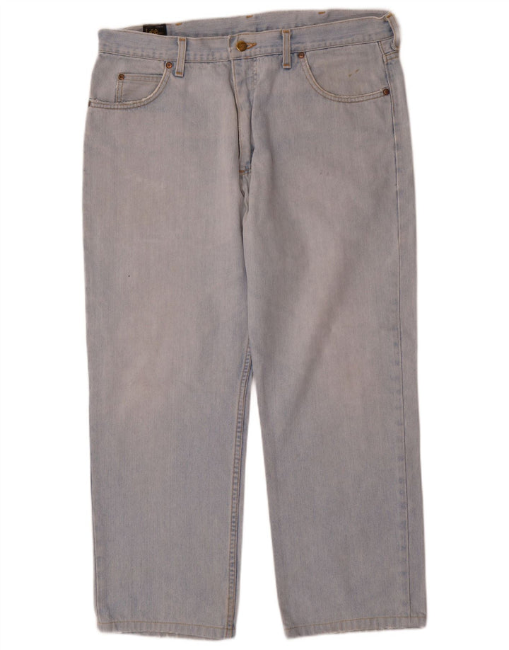Jeans dritti da uomo Lee W38 L27 cotone blu