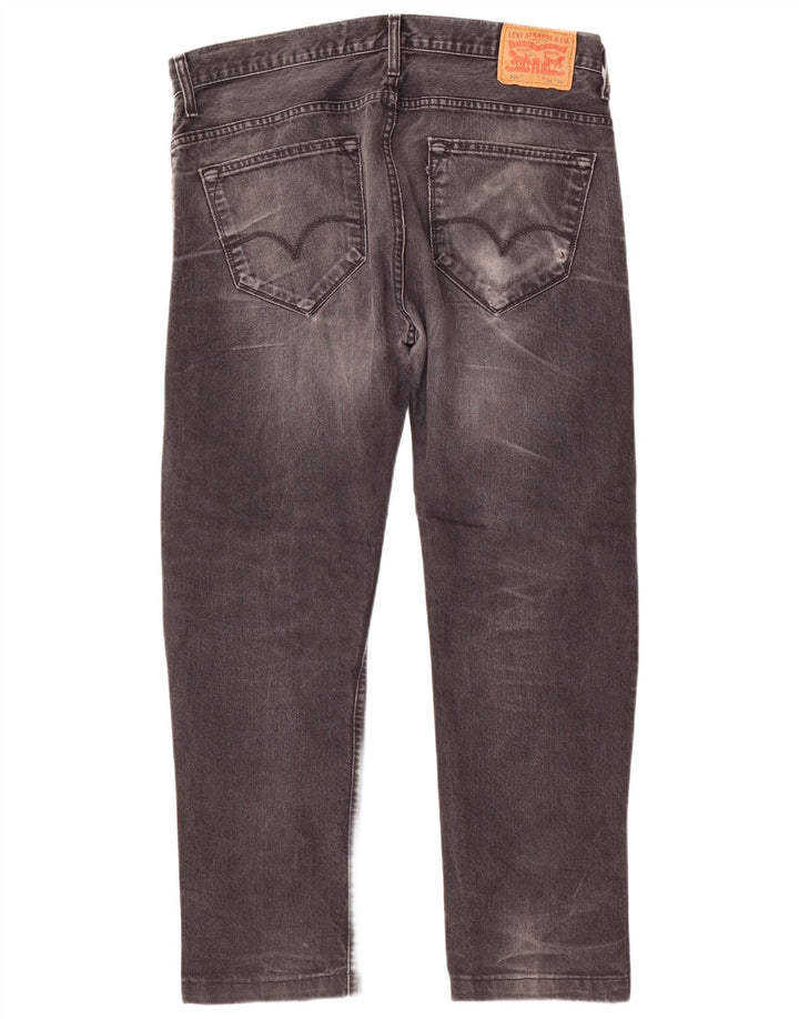 Levi's Uomo 504 Jeans dritti W34 L29 Cotone grigio