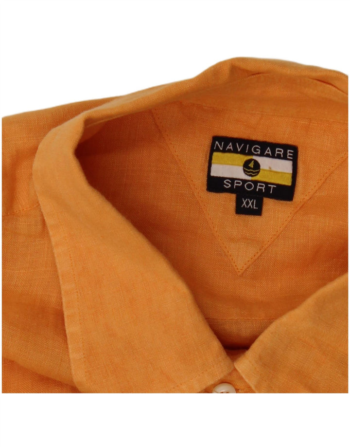 Camicia da uomo Navigare 2XL Arancione