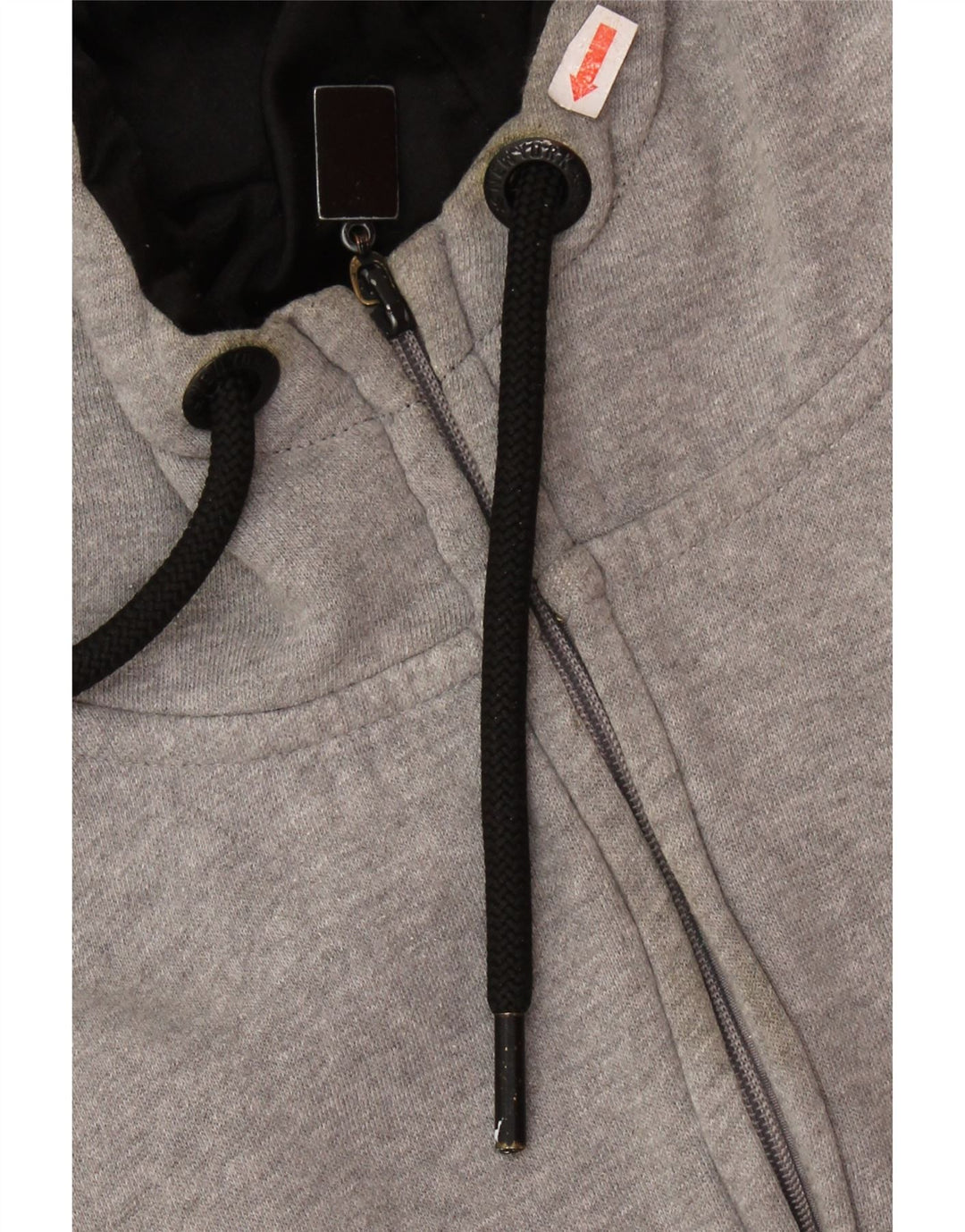 MAJESTIC Felpa con cappuccio e zip da donna dei New York Yankees UK 14 Grigio medio