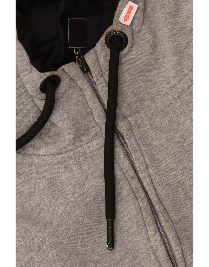 MAJESTIC Felpa con cappuccio e zip da donna dei New York Yankees UK 14 Grigio medio