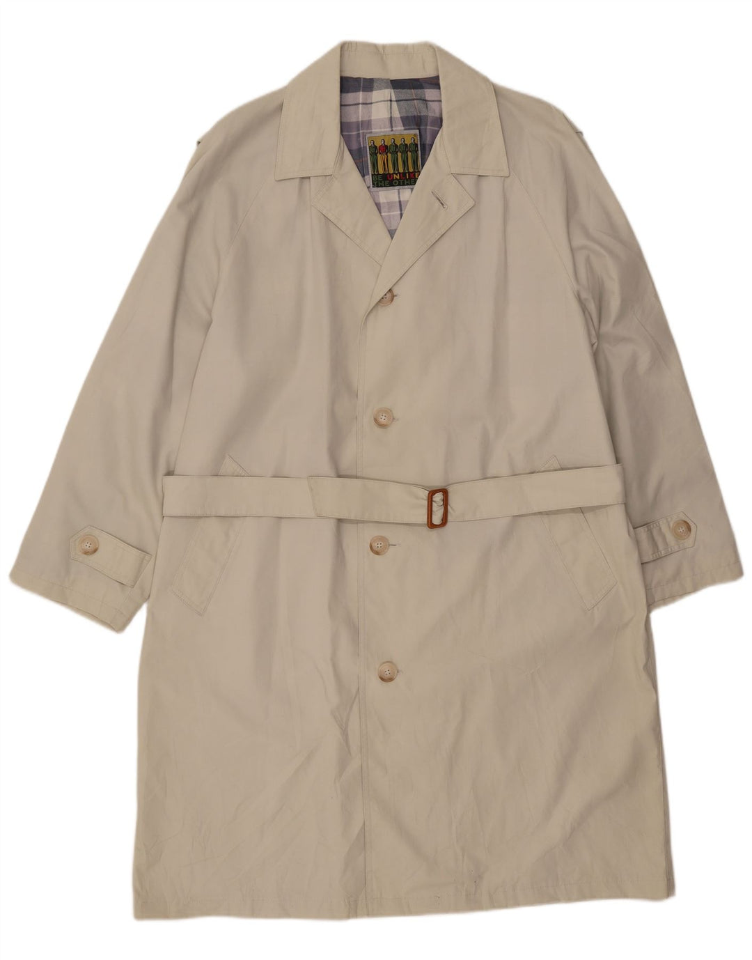 Soprabito vintage da uomo UK 40 grande beige