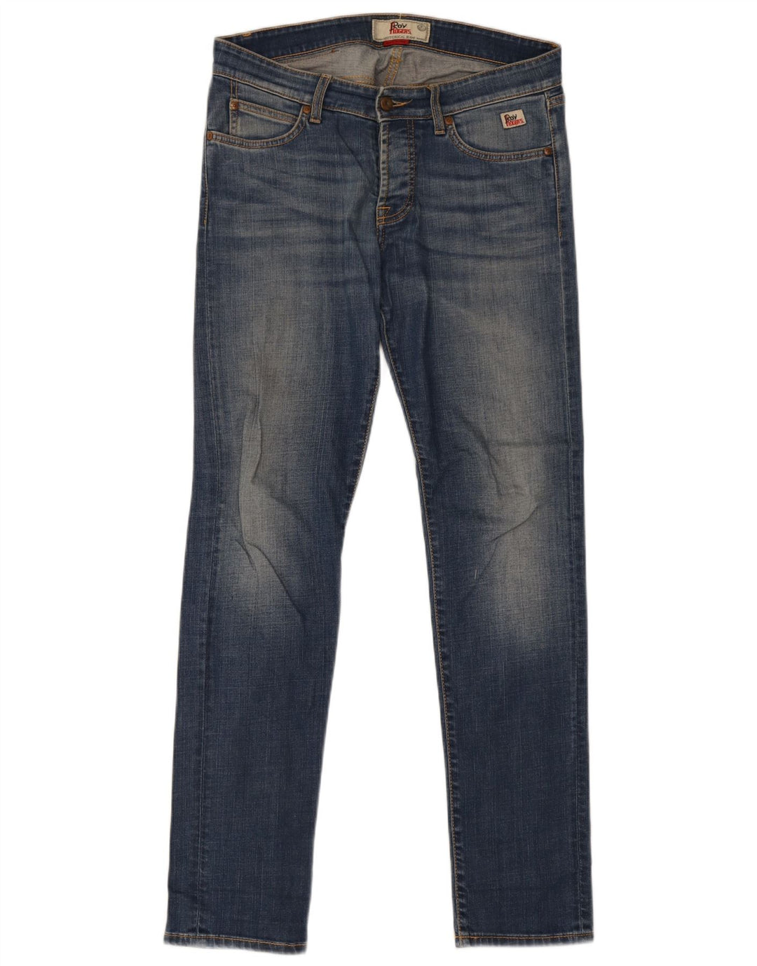 Jeans slim da uomo Roy Rogers W31 L32 Blu