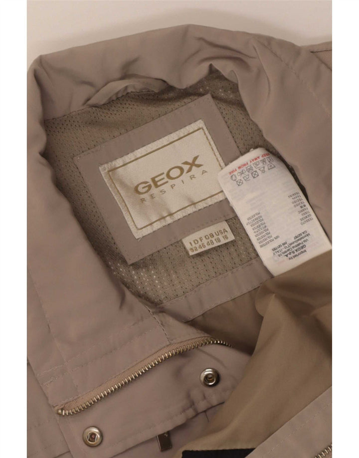 Cappotto Geox Donna Respira IT 48 XL Poliestere Beige
