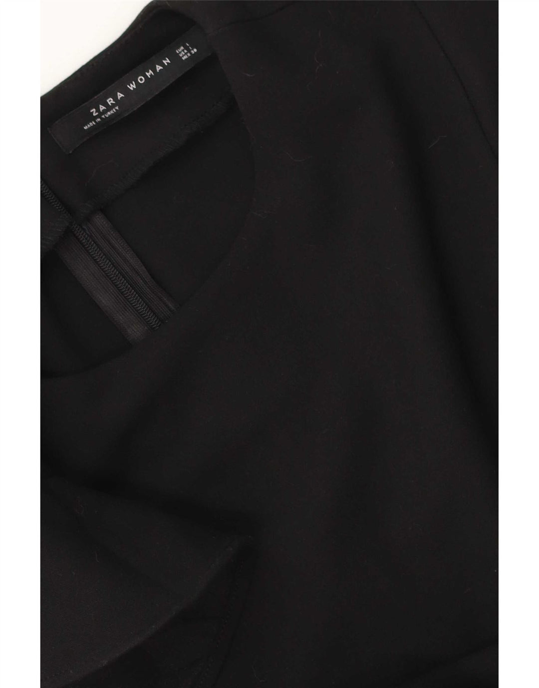 Abito tubino Zara da donna UK 16 grande nero