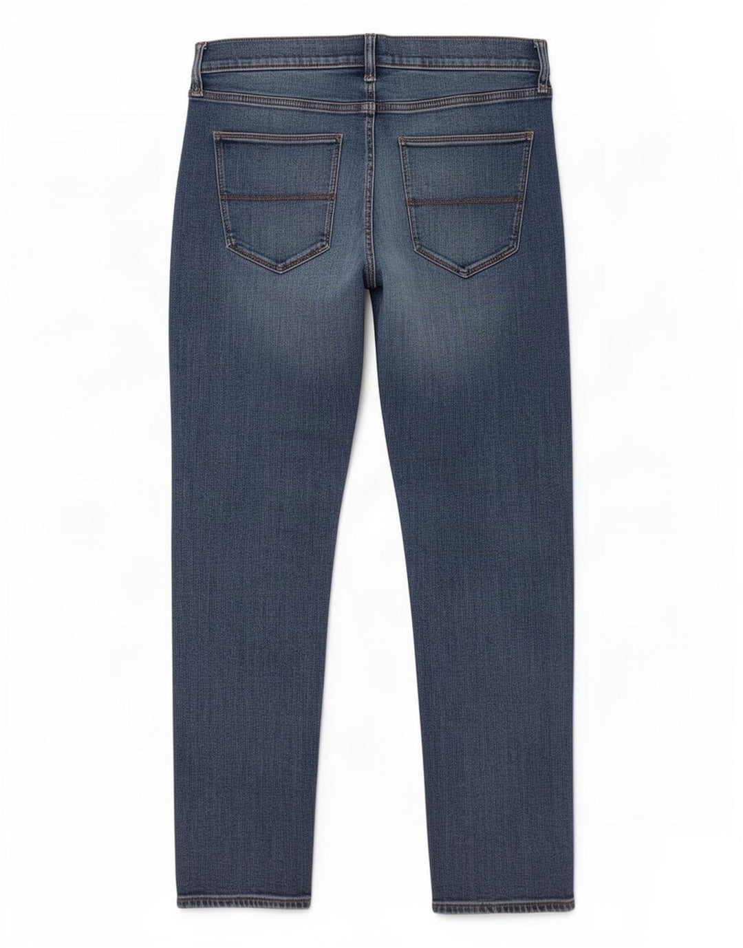 Jeans dritti da uomo Marks & Spencer W34 L31 cotone blu