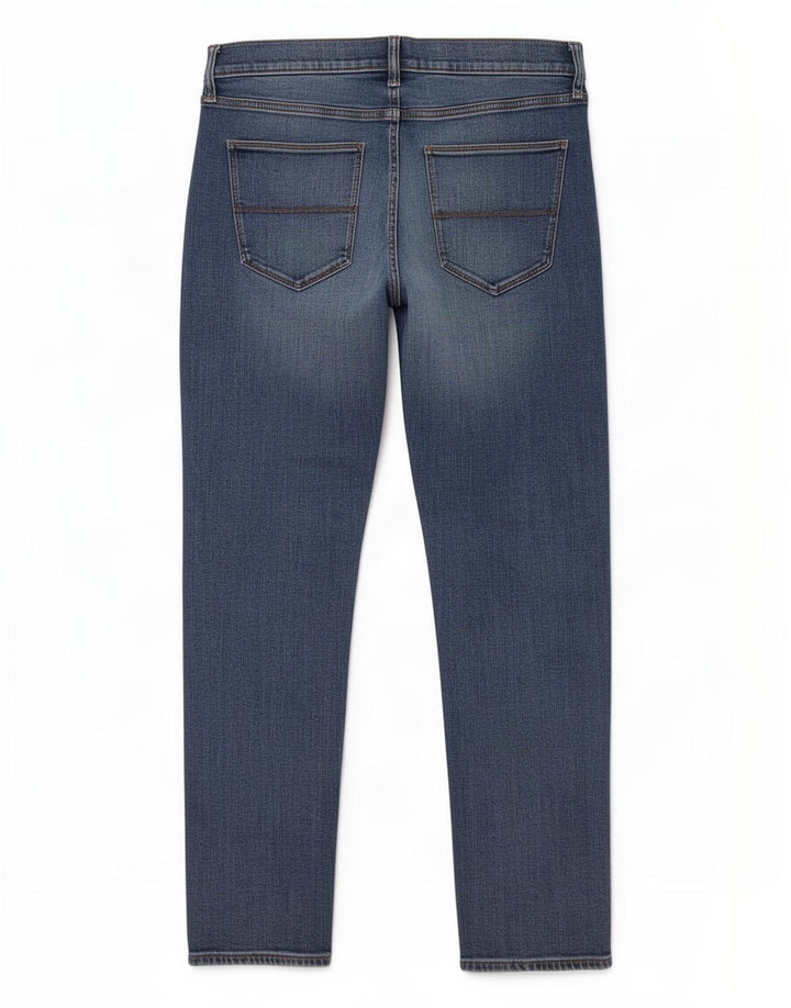 Jeans dritti da uomo Marks & Spencer W34 L31 cotone blu