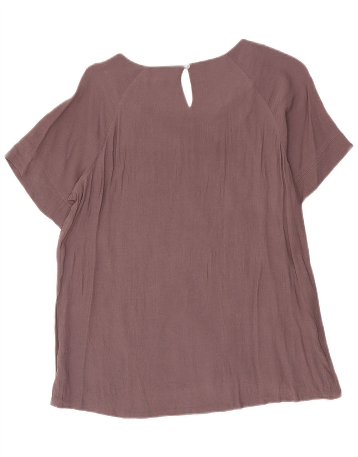 Camicetta da donna White Stuff Top UK 12 Viola medio floreale