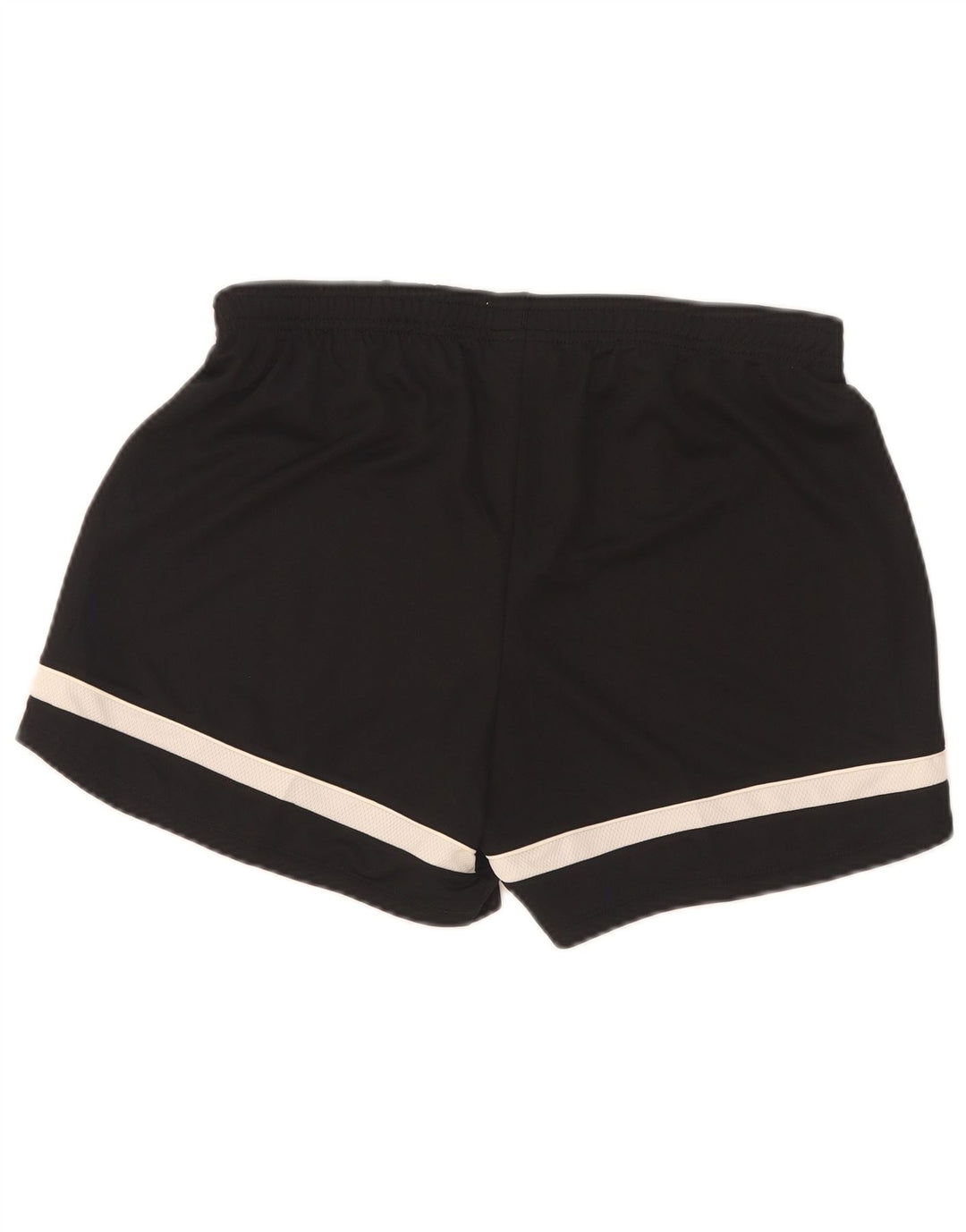 Pantaloncini sportivi Nike Dri Fit da donna UK 12 Medium Nero Colourblock Poliestere