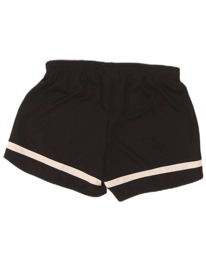 Pantaloncini sportivi Nike Dri Fit da donna UK 12 Medium Nero Colourblock Poliestere