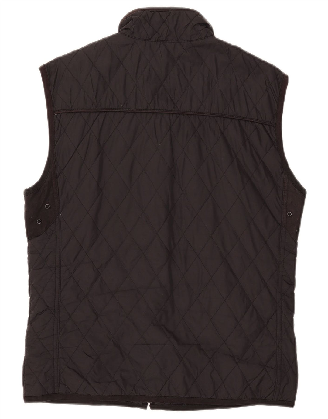 Gilet trapuntato da uomo ZARA UK 40 grande in nylon nero