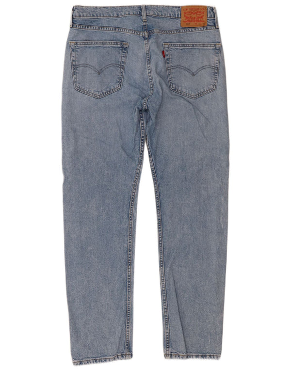 Levi's Uomo 502 Jeans affusolati W34 L32 Cotone blu