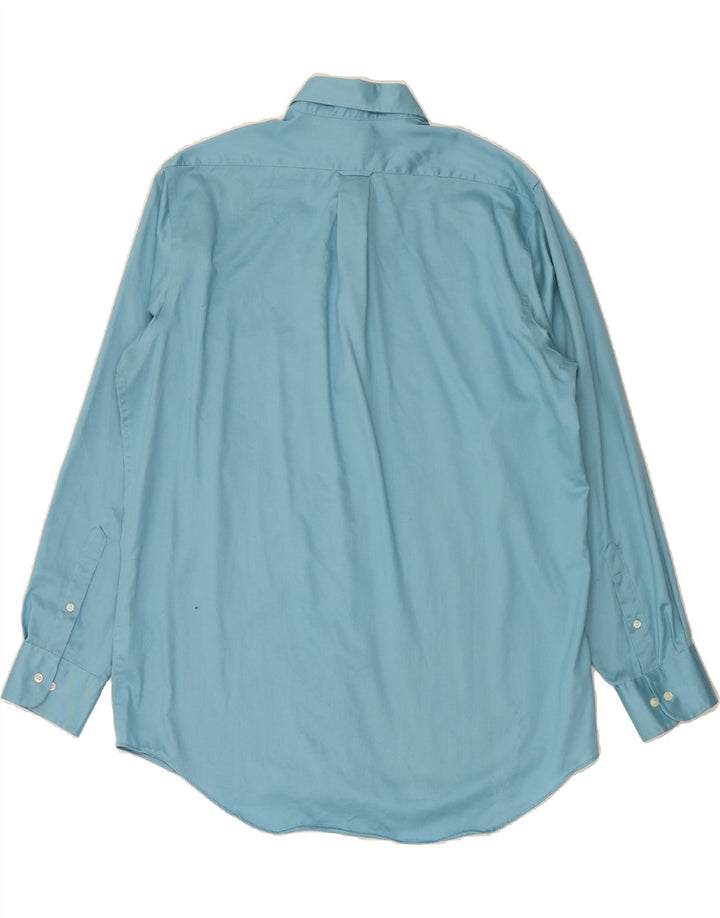 IZOD Mens Shirt Size 16 1/2 Large Blue Cotton Vintage Izod and Second-Hand Izod from Messina Hembry 