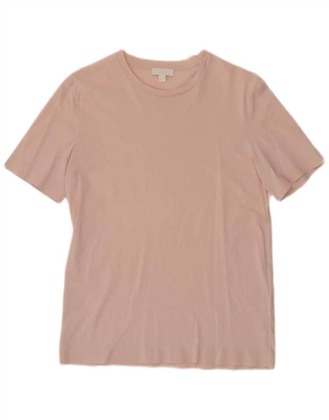 T-shirt da uomo Cos Top piccola in cotone rosa