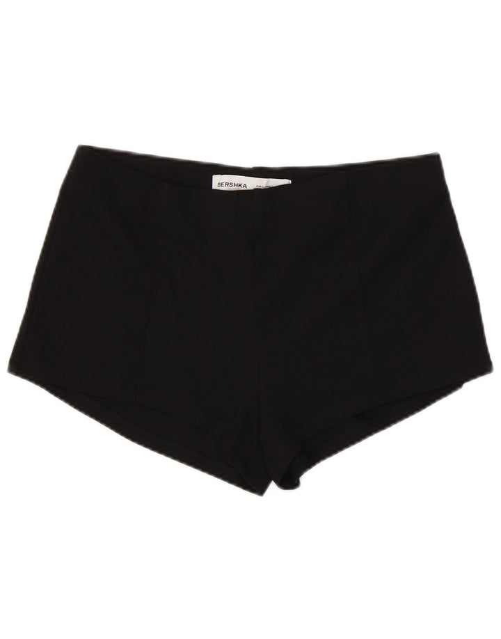 Pantaloni caldi da donna Bershka Large W32 in viscosa nera