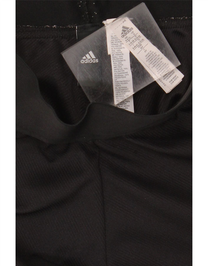 Pantaloni da tuta da donna ADIDAS UK 8/10 Small Nero Poliestere
