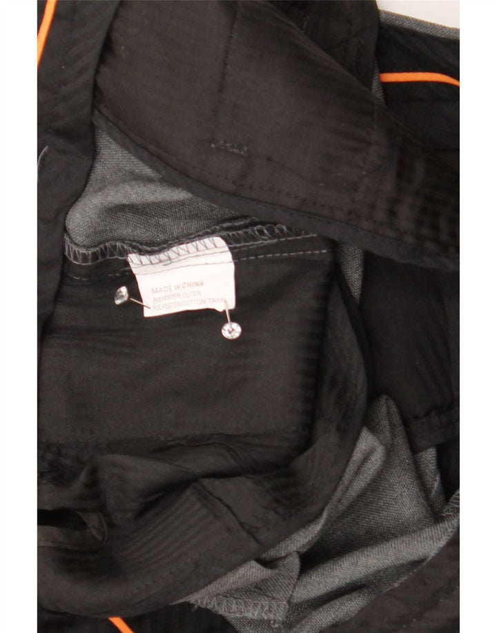 Pantaloni da abito dritti da uomo Farah W46 L27 poliestere grigio