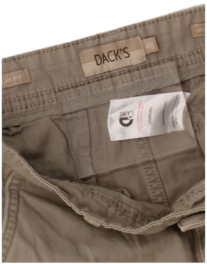 Pantaloncini chino da uomo DACK'S IT 46 Small W32 Cotone beige