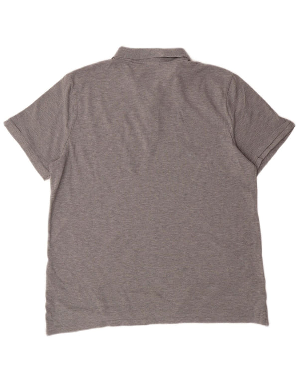 Polo NIKE da uomo 2XL in cotone grigio