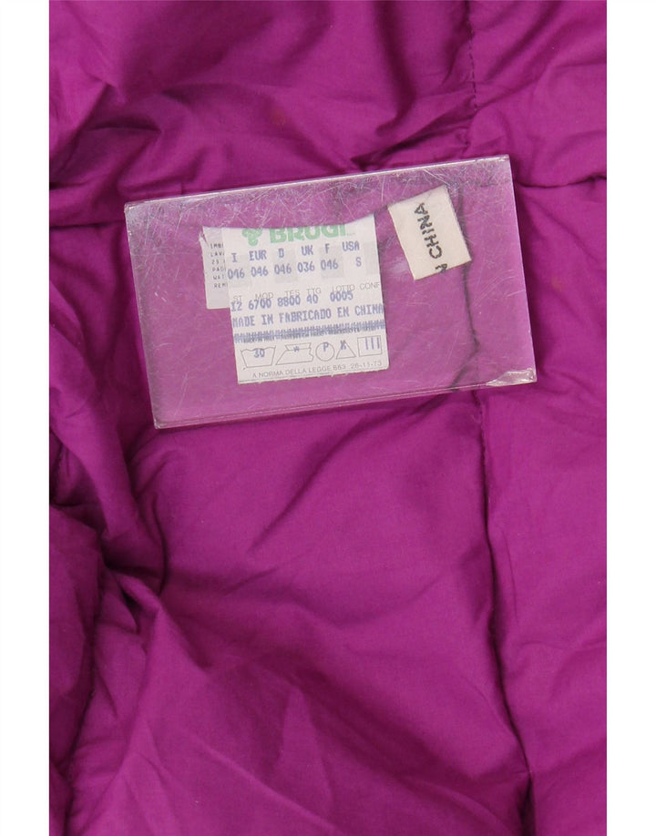 Giacca imbottita da uomo dal taglio ampio BRUGI UK 36 Small Blue Colourblock