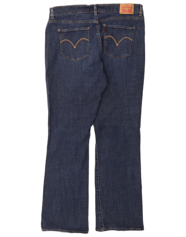 Jeans Levi's da donna con vestibilità classica Bootcut US 14 XL W32 L32 cotone blu navy