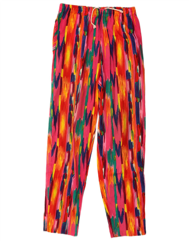Pantaloni affusolati da donna Colmar medi W30 L29 cotone Ikat multicolore
