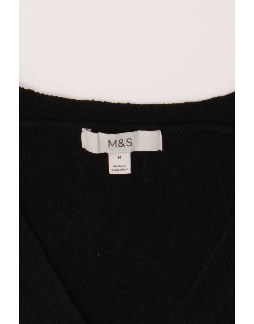 Maglione cardigan oversize da donna Marks & Spencer UK 14 medio nero