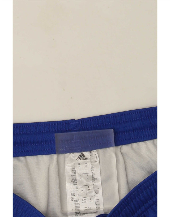 Pantaloncini sportivi Adidas Aeroready da uomo in poliestere blu medio