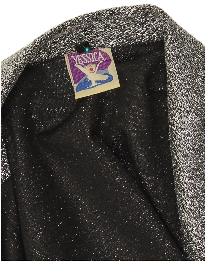 Giacca blazer da donna a 1 bottone Yessica EU 44 XL poliestere grigio