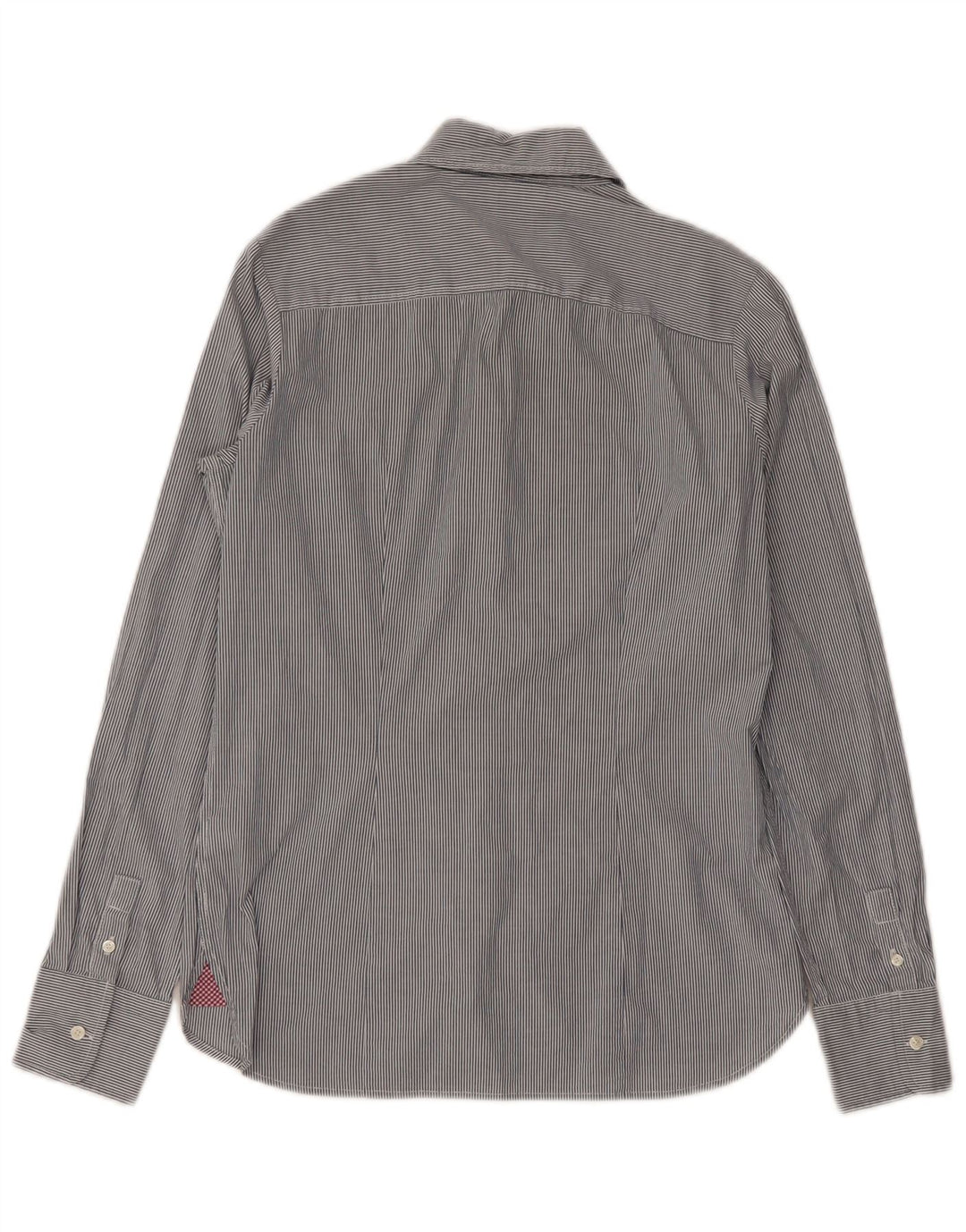 Camicia da donna Tommy Hilfiger US 6 cotone gessato grigio medio