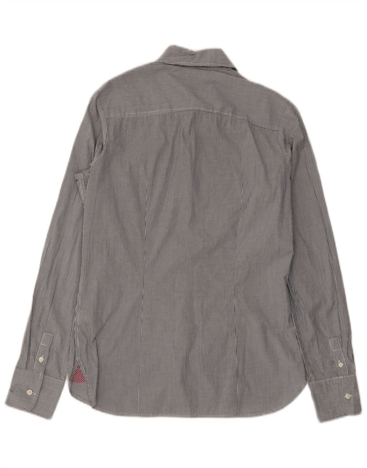 Camicia da donna Tommy Hilfiger US 6 cotone gessato grigio medio
