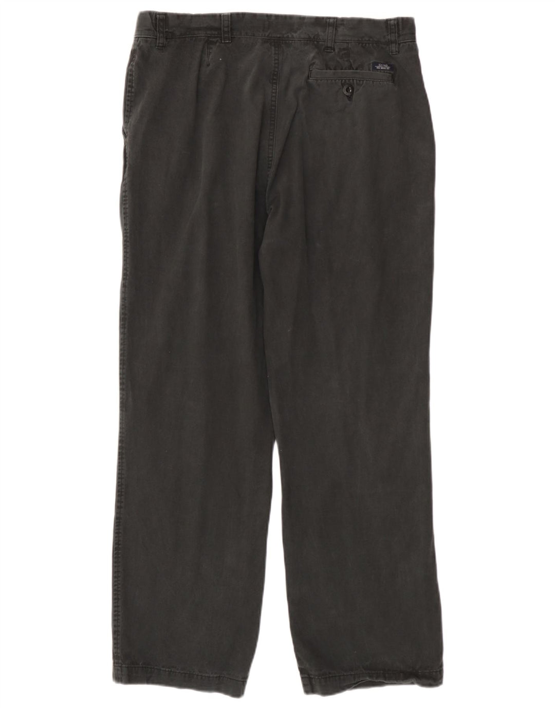 Pantaloni chino dritti Marks & Spencer da uomo blu Harbour W38 L30 neri